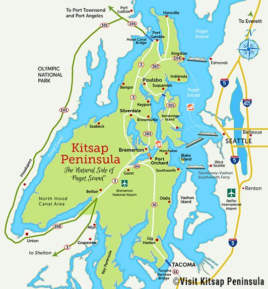 The Kitsap Peninsula Region