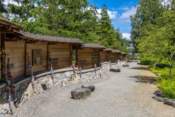 Photo of the Bainbridge Island Japanese-American Exclusion Memorial