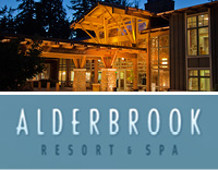 Photo and logo of Alderbrook Resort & Spa