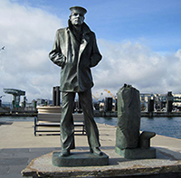 photo of Lone Sailor statue - Bremerton Marina - Bremerton, WA