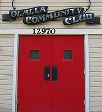 Photo of exterior of Olalla Community Club