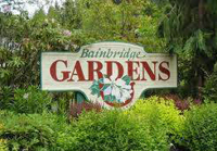 Image of sign at Bainbridge Gardens - Bainbridge Island, WA