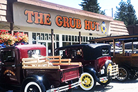 Photo of outside of buliding of The Grub Hut in Kingston, WA