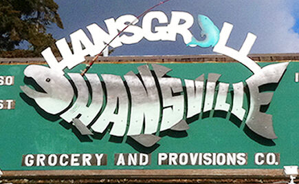 Photo of Hansville, WA Hansgrill sign