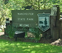 Photo of Manchester State Park sign - Port Orchard, WA