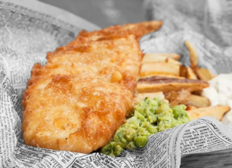 Photo of fish and chips at Proper Fish