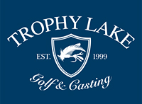 Image of Trophy Lake Golf & Casting Logo - Port Orchard, WA