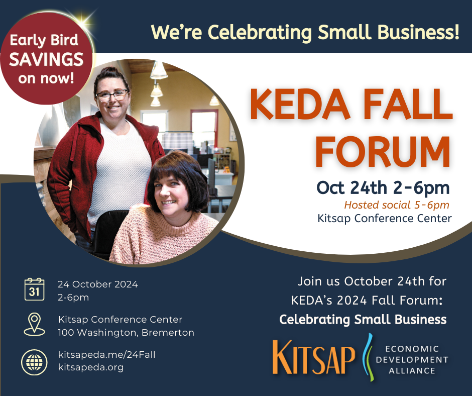 KEDA’s 2024 Fall Forum: Celebrating Kitsap’s Small Businesses