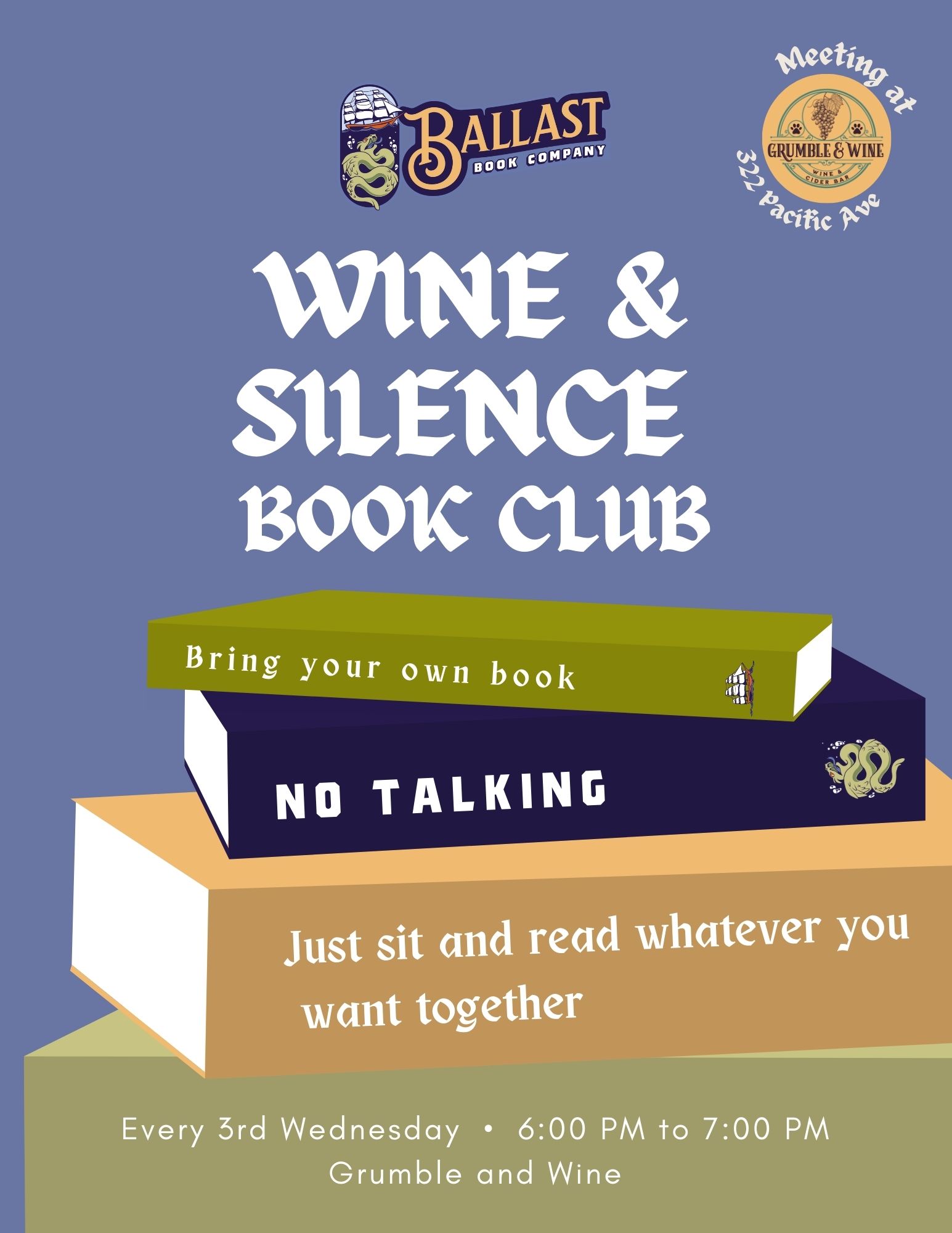 Wine & Silence Book Club