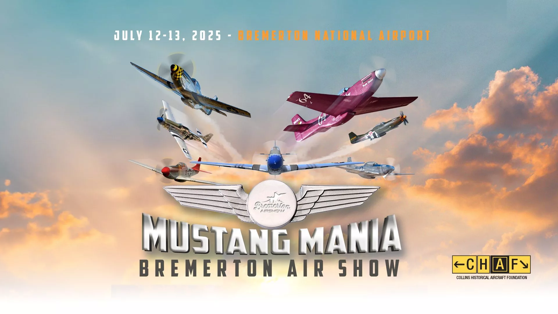 2025 Bremerton Air Show – “Mustang Mania”