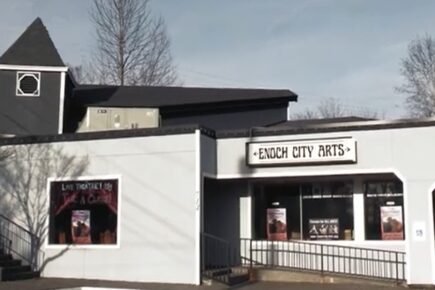 Photo of the Enoch City Arts building in Bremerton, WA.