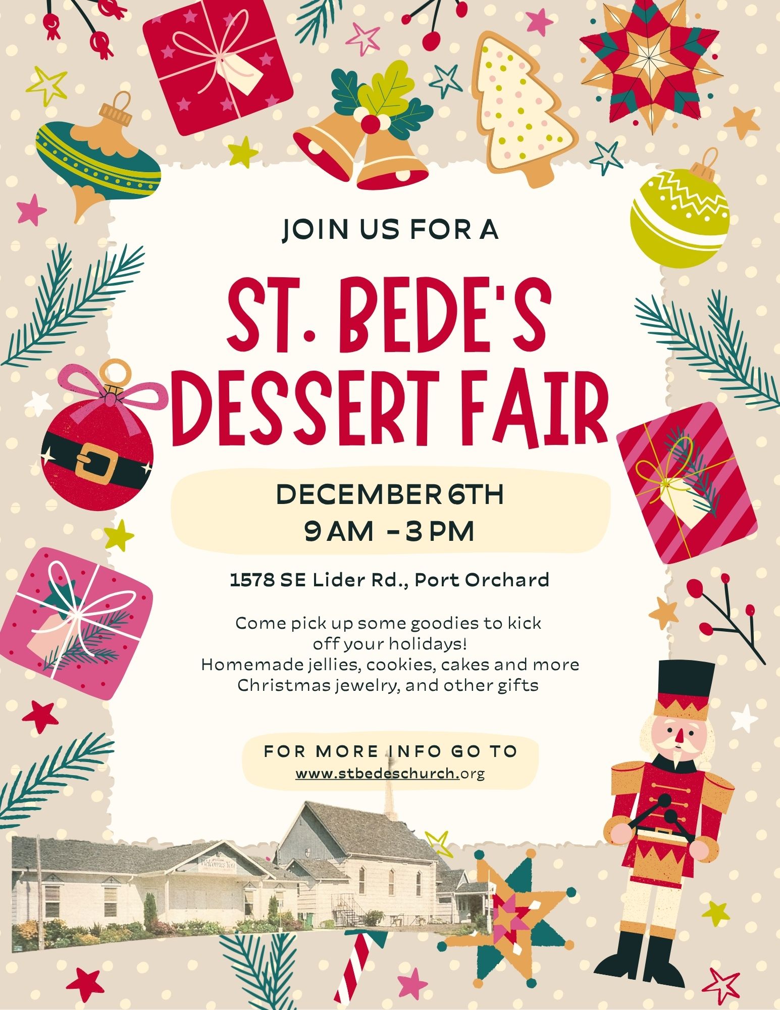 St. Bede’s Dessert and Holiday Fair