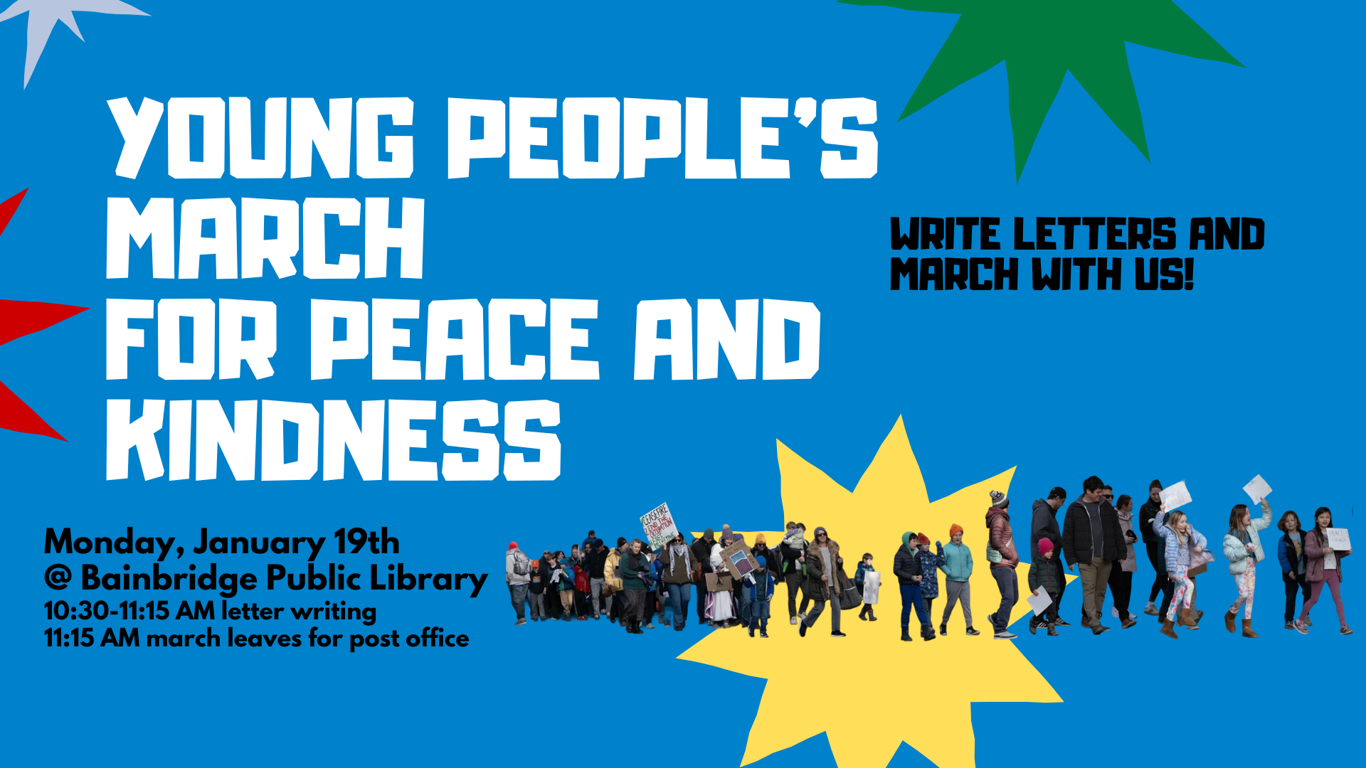 Young People’s March for Peace and Kindness