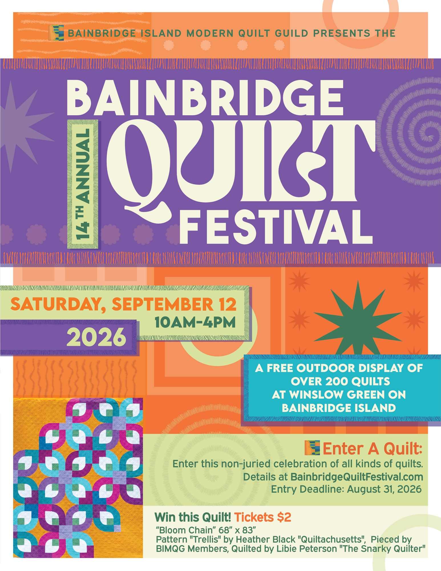 Bainbridge Island Modern Quilt Guild Annual Quilt Festival