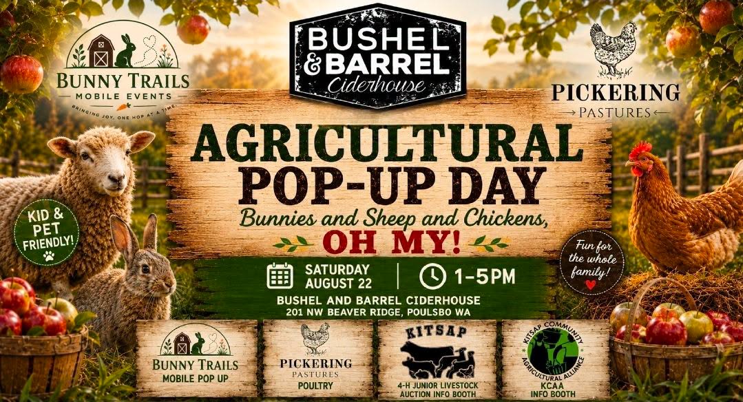 CIDERHOUSE AGRICULTURAL POP-UP DAY by Bushel & Barrel Ciderhouse